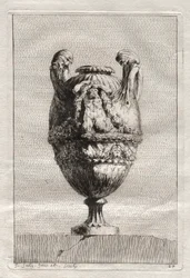Conjunto de Vasos: Placa 27, 1746.