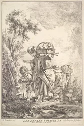 As Crianças Viajantes, meados do século XVIII.