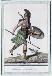 Ancienne Amazon - in "Encyclopedia of travels" de Grasset Saint Sauveur, edição Paris