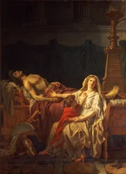 Andromache lamentando Hector