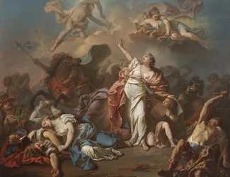Apolo e Diana atacando os filhos de Niobe