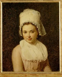 Catherine-Marie-Jeanne Tallard, esposa de François Lamy, presidente da Câmara de Sougere/Yonne ...