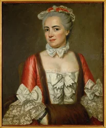 Marie-Francoise Buron, prima do pintor (óleo sobre tela)