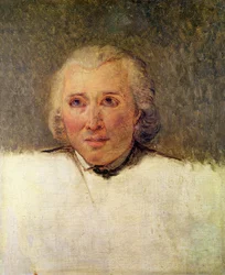 Retrato de Henri Gregoire (1750-1831) estudo para o juramento da corte de tênis, 1791