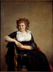 Retrato de Jeanne Robertine Rilliet Marquise d