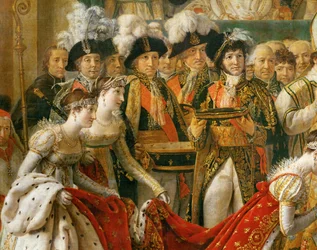 Coroação de Napoleão em Notre-Dame …