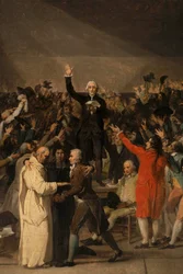 Juramento no campo de ténis, 20 de junho de 1789, pormenor