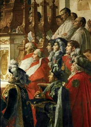 A coroação do imperador Napoleão I Bonaparte …