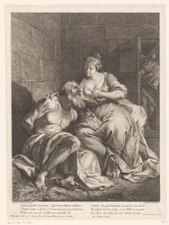Cimon porta Pero gevoed (Caritas Romana)