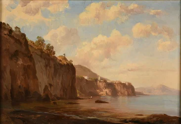 Falésias junto ao mar