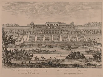Castelo de St. Germain en Laye do rio.