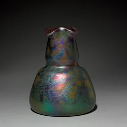 Vaso, fabricado por Weller Pottery, EUA, 1901-1907