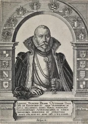 Retrato de Tycho Brahe, astrónomo (sem chapéu)