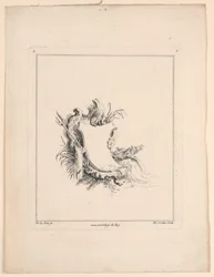 Escudo, de "Recueil Nouveau de Differens Cartouche"