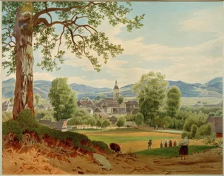 A cidade de Jablunkau no Teschner Kreis
