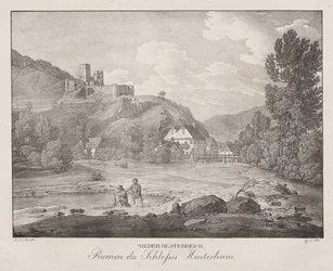 Baixa Áustria, ruínas do palácio Hinterhaus