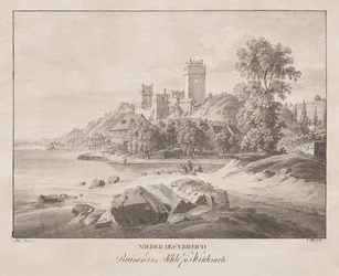 Baixa Áustria, ruínas do Castelo de Weidenech