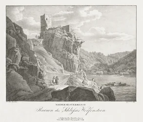 Baixa Áustria, ruínas do Castelo de Werfenstein