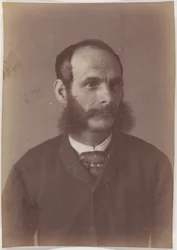 [Retrato de um homem com patilhas].