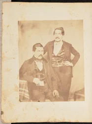 [Retrato de dois homens].