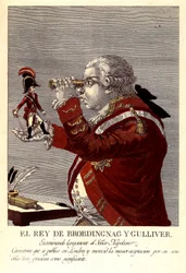 O Rei de Brobdingnac e Gulliver