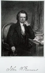 John W. Francis (1778-1861), gravada por John Francis Eugene Prud