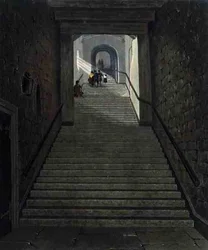 The Ancient Staircase, Castelo de Windsor, de 