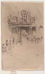 Um canto do Palais Royal.