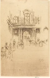 Um canto do Palais Royal, c. 18831886.