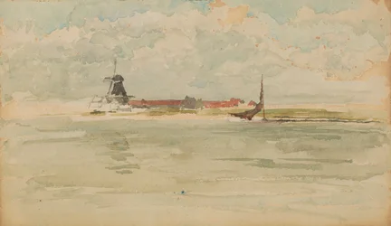 Uma pequena nota vermelha - Dordrecht, 1884.