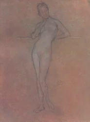 Um Estudo Nu, c1872, 1904