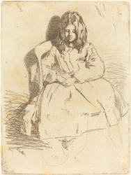 Annie Seated, 1858.