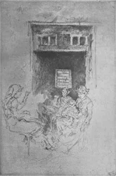 Longarinas de cordão, c1880, 1904