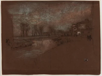 Campo Sta. Marta - Noite de Inverno, 1879-1880.