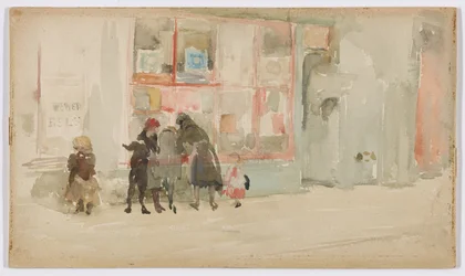 Chelsea Children, c.1897 (aguarela sobre papel)