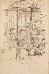 Clothes Exchange, No.II, c. 18861888.