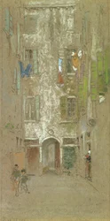 Corte del Paradiso, 1880 (giz e pastel em papel cinza)