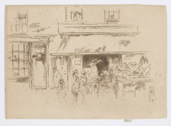 Exeter Street, c.1886-88 (gravura; tinta sobre papel)