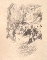 Fair, Lyme, Regis, 1895.