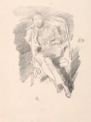 Firelight - Joseph Pennell, n ° 2, 1896.