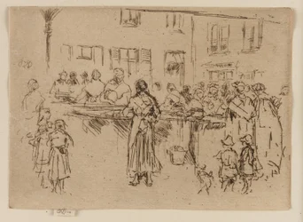 Fish Women, Ostende, 1887.