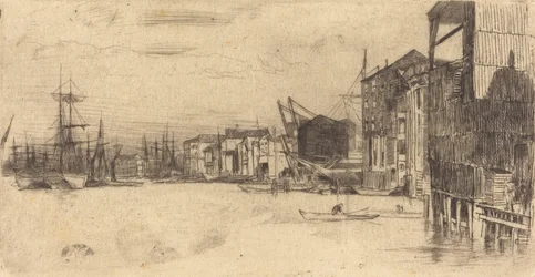 Cais de Livre Comércio, 1877.