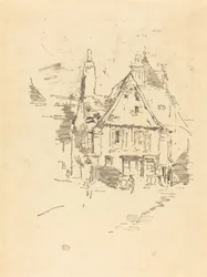Telhados de duas águas, 1893.