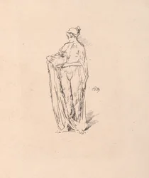 Menina com tigela, 1895.
