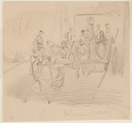 Juventude em Coblentz, 1858.