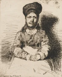 La Retameuse. Uma das doze gravuras da Nature The French Set, 1858.