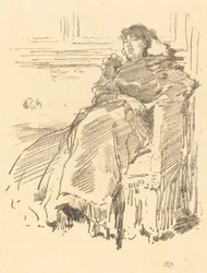 O vestido vermelho, 1894.