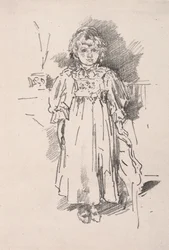 Pequena Evelyn, 1896.