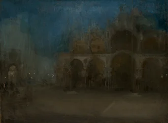 Nocturno, azul e dourado - St Mark