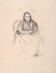Estudo de retratos - Sra. Phillip, 1896.
